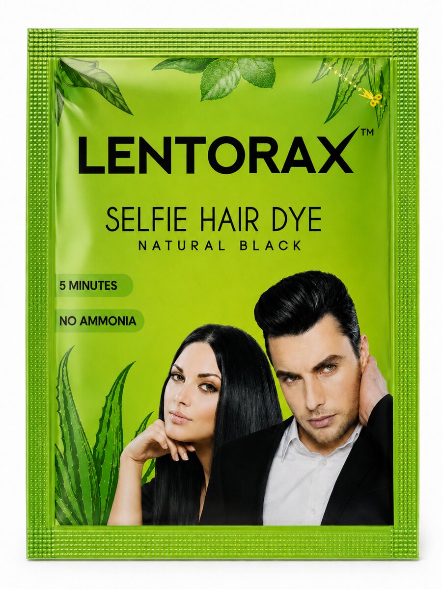 Natural black result with Lentorax