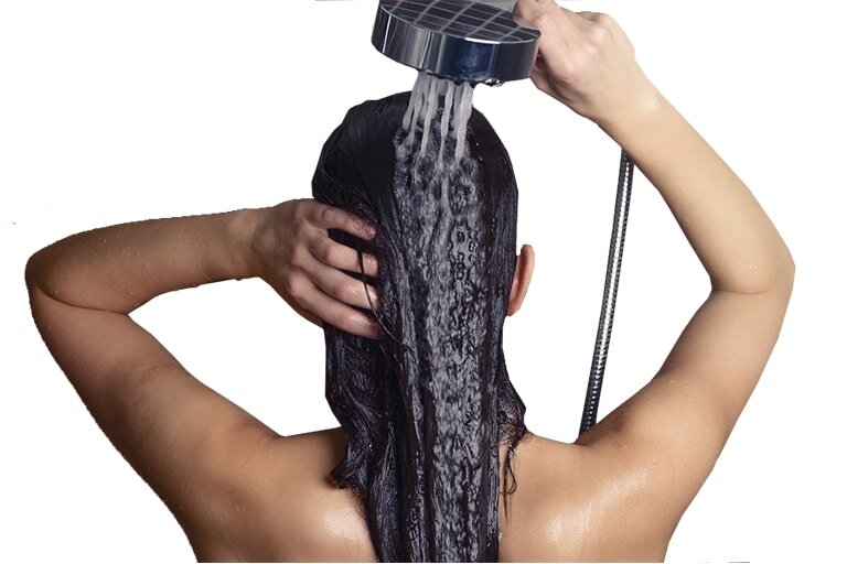 Rinse with water — done